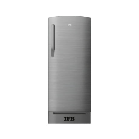 IFBIFBDC-213CIBSDSingleDoorRefrigerators187L-Grey_FrontView_1