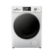 IFBSXN8012KCMS FullyAutomaticFrontLoadWashingMachine8kg-RichSilver_FrontView_1