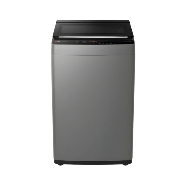 IFBTL800AG1SIDFullyAutomaticTopLoadWashingMachine8kg-Grey_FrontView_1