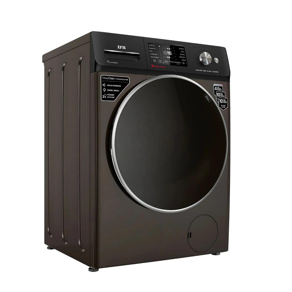 IFB Senator MBN 8014K Front Load Washing Machine 8 kg - Mocha