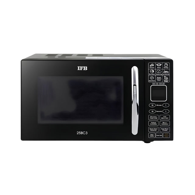 IFB 25BC3 Convection Microwave Oven 25 L - Black_Front View