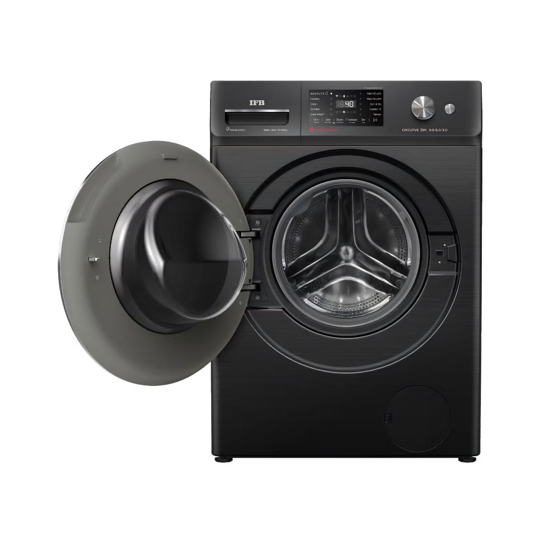 IFB Executive ZBN Front Load 9 kg - Black Hairline_4