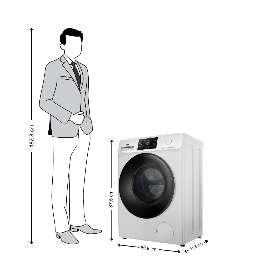 IFB GXN 7012 CMS Fully Automatic Front Load Washing Machine 7 Kg - Grey_Dimensions