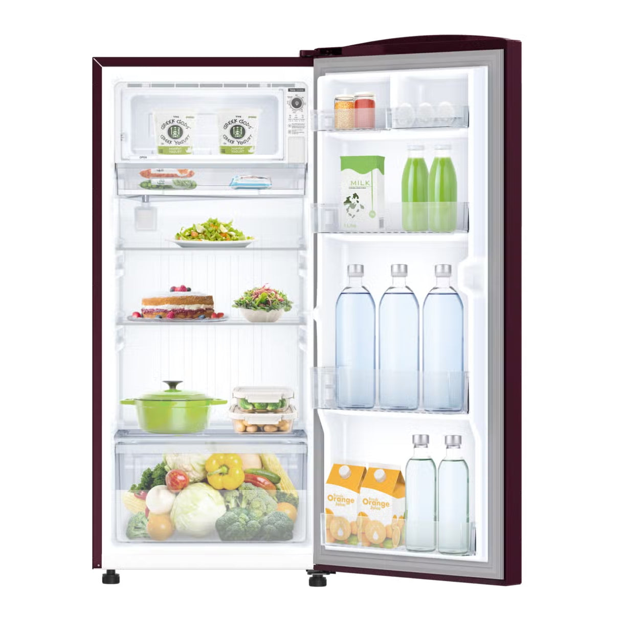 IFB IFBDC-2232FSS 197 L Metal-Cool Direct Cool Single Door Refrigerator - Red Steel Finish_5