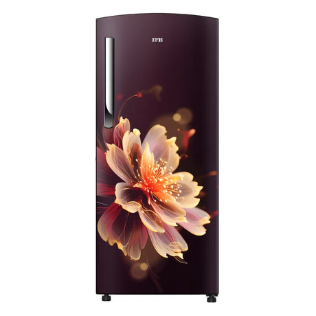 IFB IFBDC-2233FRM 197 L 3-Star Direct Cool Single Door Refrigerator -  Red Flower_1