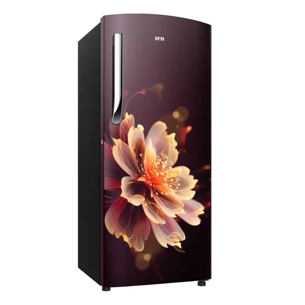 IFB IFBDC-2233FRM 197 L 3-Star Direct Cool Single Door Refrigerator -  Red Flower_2