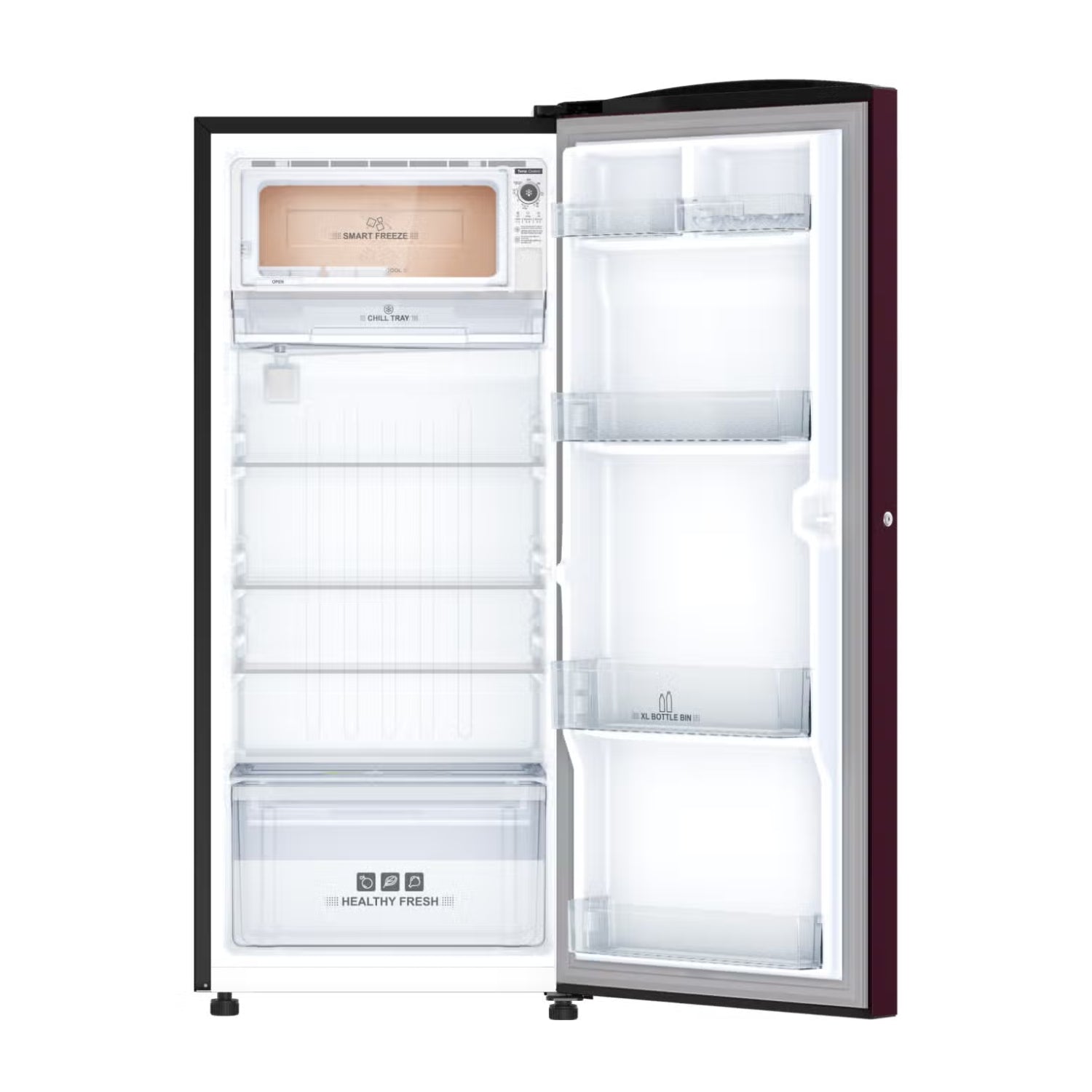 IFB IFBDC-2233FRM 197 L 3-Star Direct Cool Single Door Refrigerator -  Red Flower_4