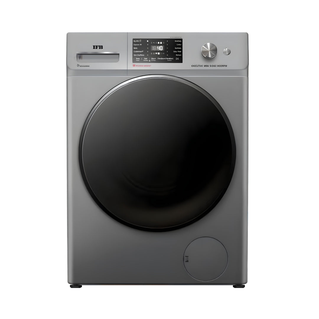 IFB_MSN_9014K_CMS_Front_Load_Washing_Machine_9_kg_-_Silver_Frontview_1