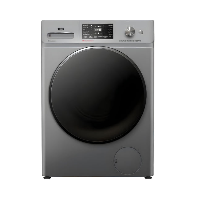 IFB_MSN_9014K_CMS_Front_Load_Washing_Machine_9_kg_-_Silver_Frontview_1