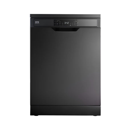IFB NEPTUNE VX14 Dishwasher 14 Places- Inox Gray_Front View