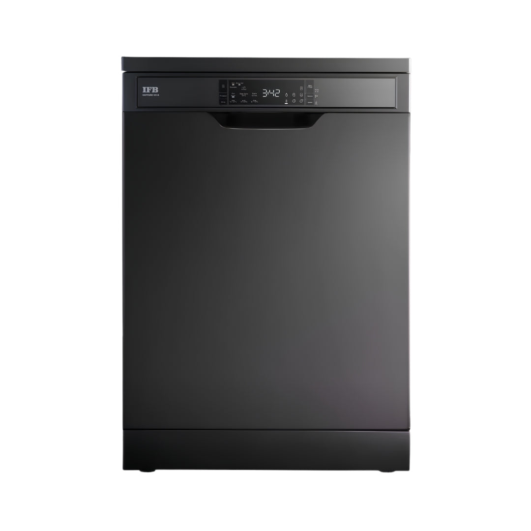 IFB NEPTUNE VX16 Dishwasher 16 Places - Inox Gray_Front View
