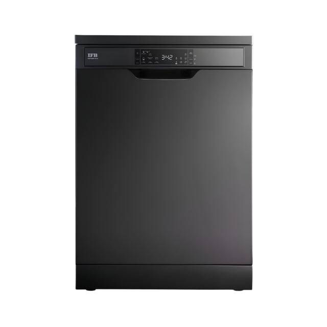 IFB NEPTUNE VX16 Dishwasher 16 Places - Inox Gray_Front View