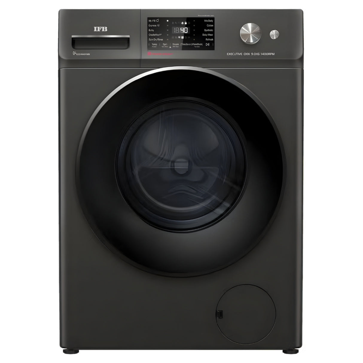 IFB OXN 9014K CMS Front Load Washing Machine 9 kg - Onyx Grey_1