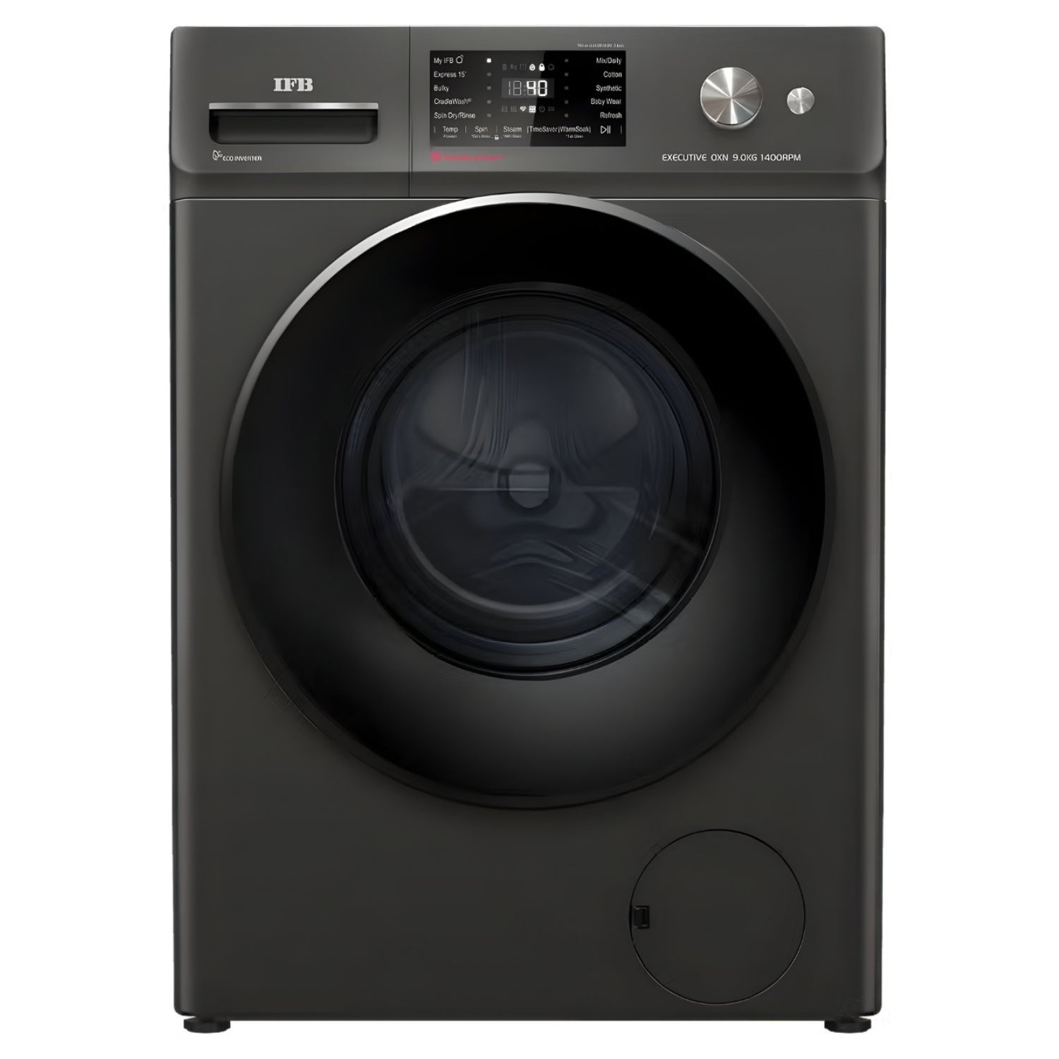 IFB OXN 9014K CMS Front Load Washing Machine 9 kg - Onyx Grey_1