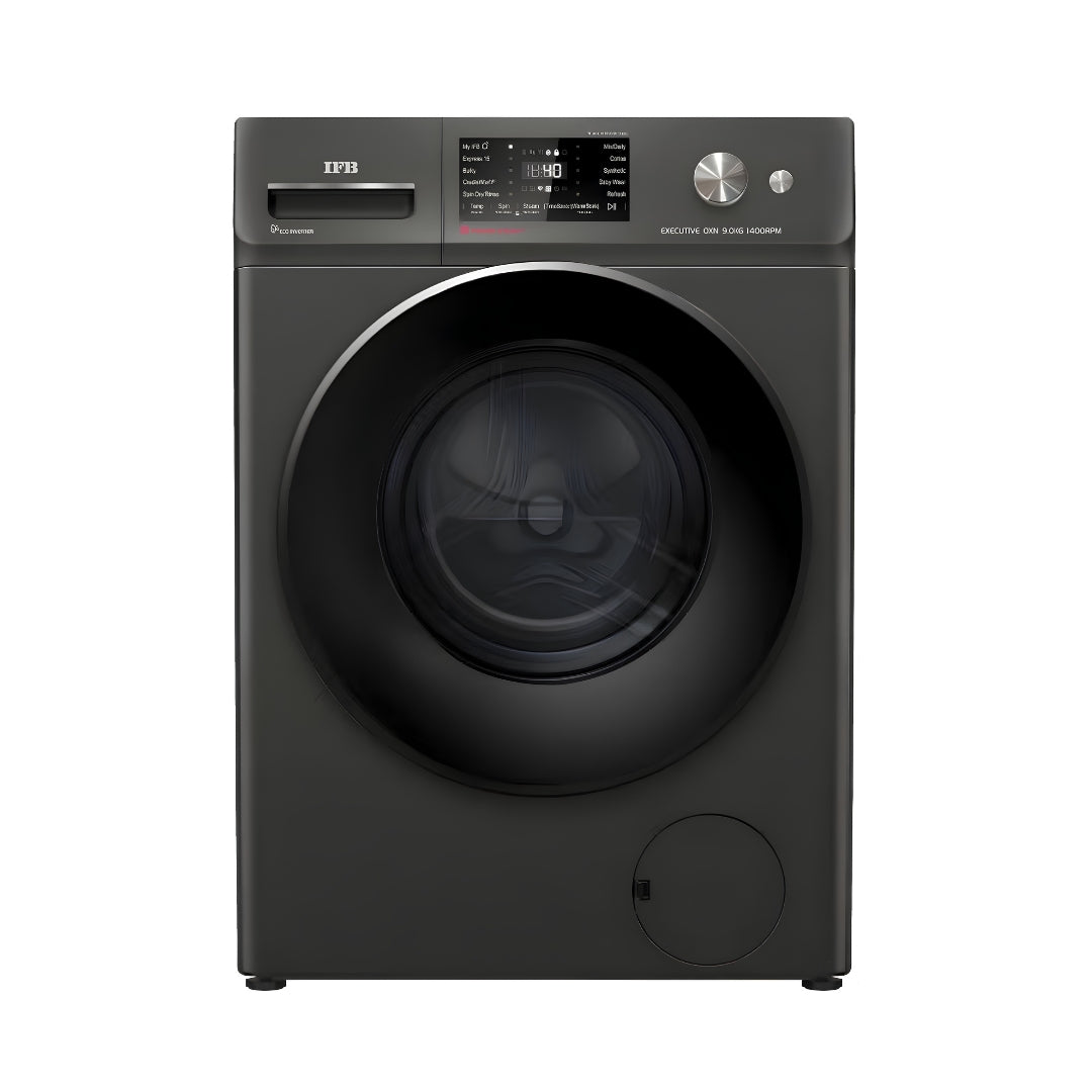 IFB OXN 9014K CMS Front Load Washing Machine 9 kg - Onyx Grey_Frontview_1