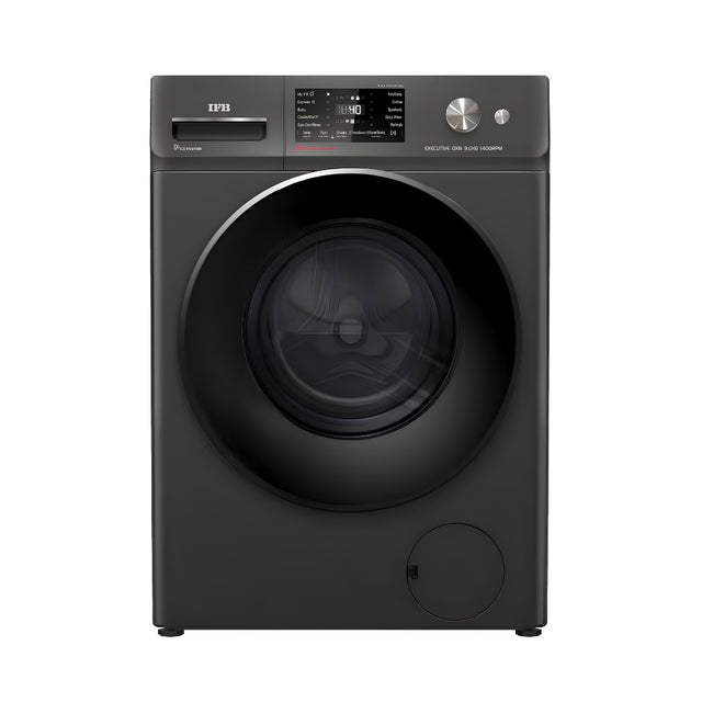 IFB OXN 9014K CMS Front Load Washing Machine 9 kg - Onyx Grey_Frontview_1