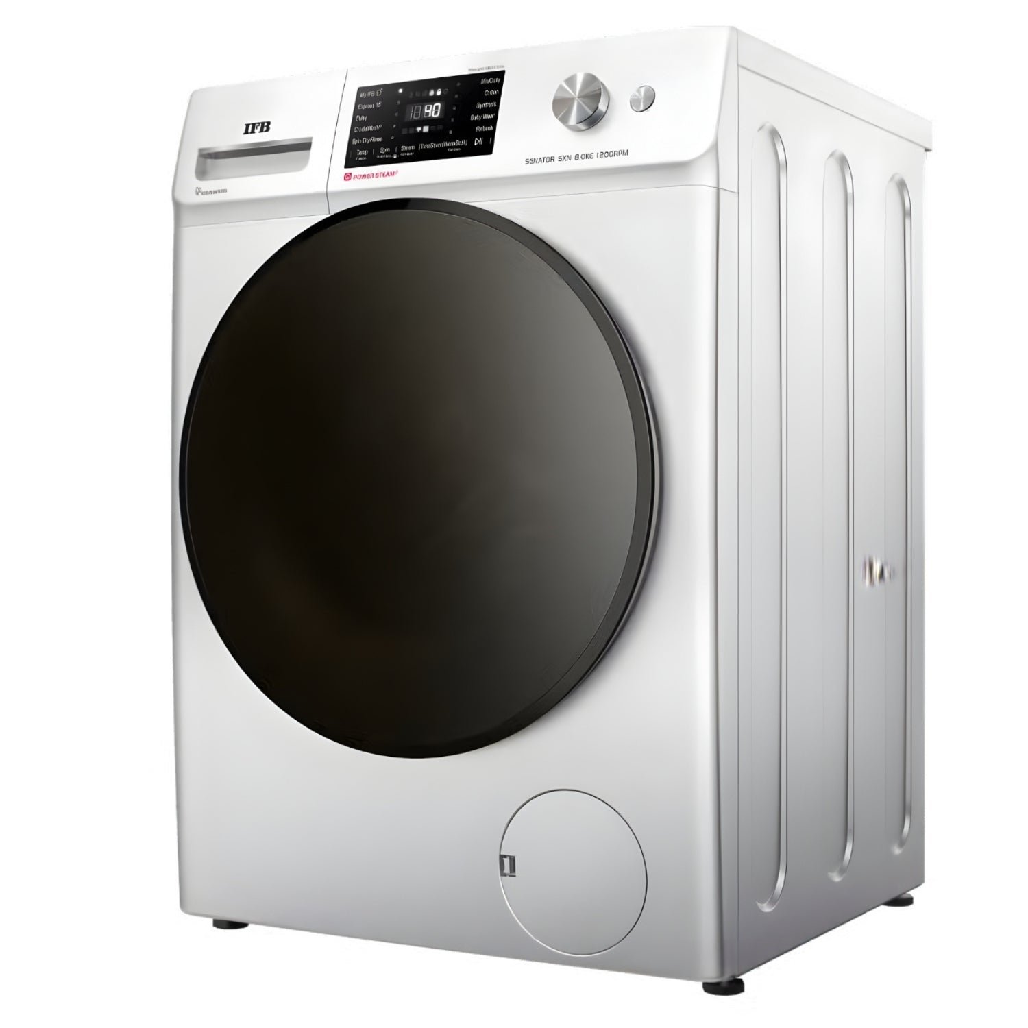 IFB SXN 8012K CMS Fully Automatic Front Load Washing Machine 8 kg - Rich Silver_3