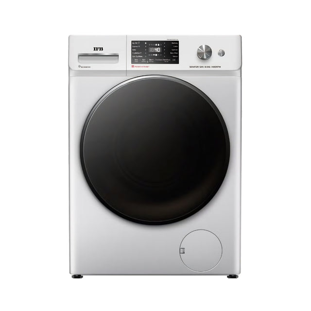 IFB SXN 8014K CMS Front Load  8 kg - Rich Silver_Front View