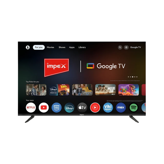 IMPEX 43S4QLF3 4K Ultra HD QLED TV - 43 inch_FrontView