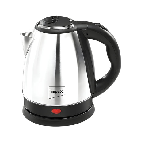 IMPEX Steamer 1801 Stainless Steel Electric Kettle 1.8 L - Silver_Front View