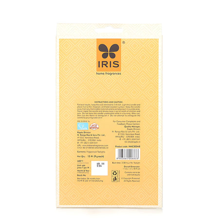 IRIS 15 Pack Fragranced Tealights - Mango Sorbet_2