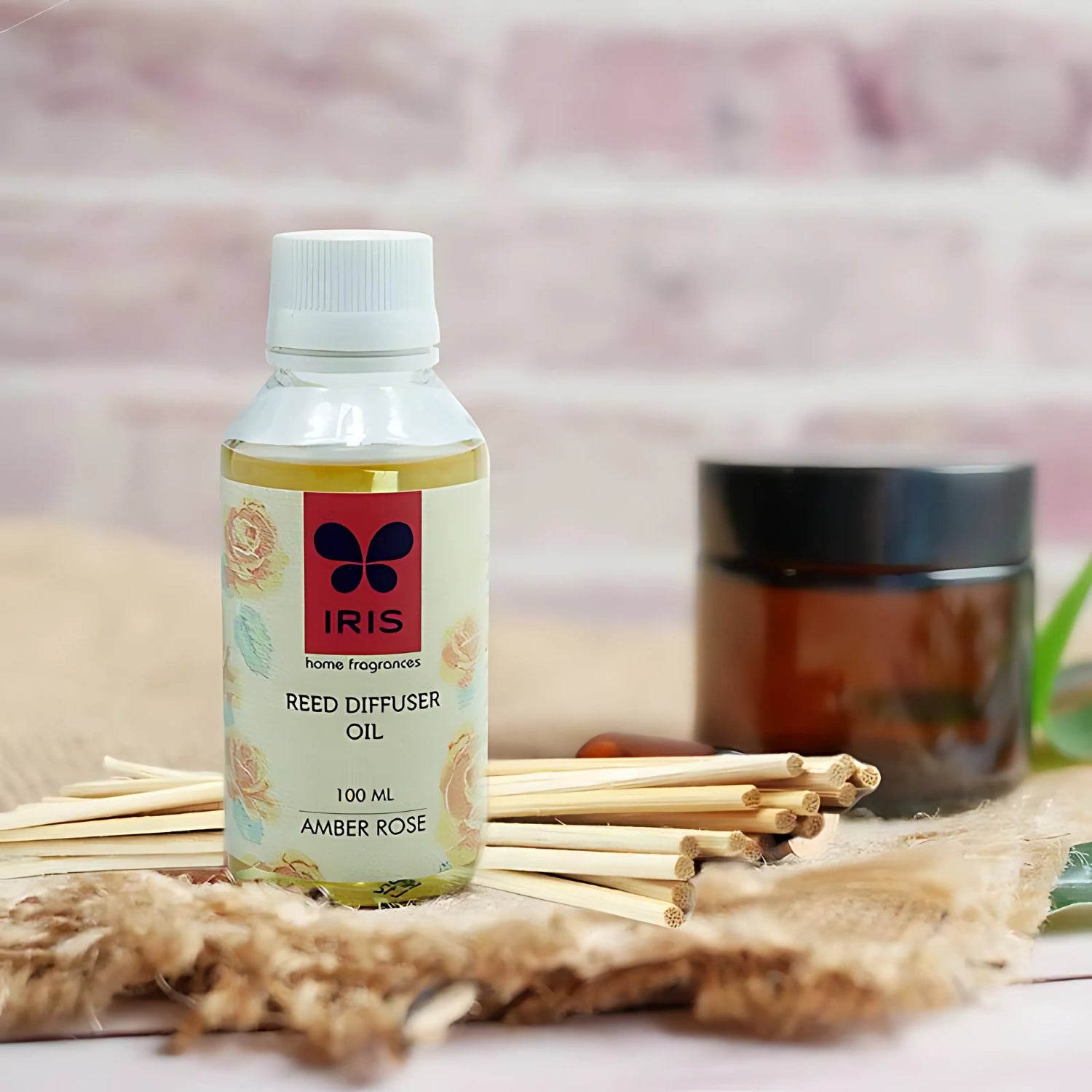 IRIS  Reed Diffuser  Oil - Amber Rose - Image 2 - Buy Online at Chera Home Junction Coimbatore