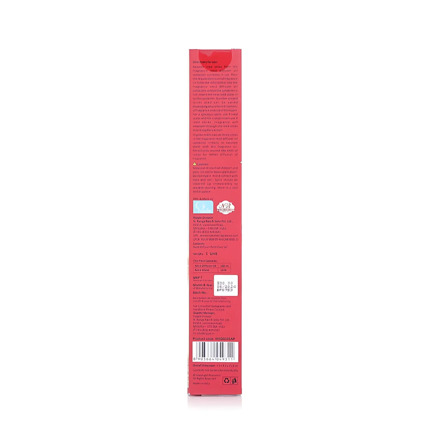 IRIS  Reed Diffuser  Oil - Amber Rose - Image 5 - Buy Online at Chera Home Junction Coimbatore