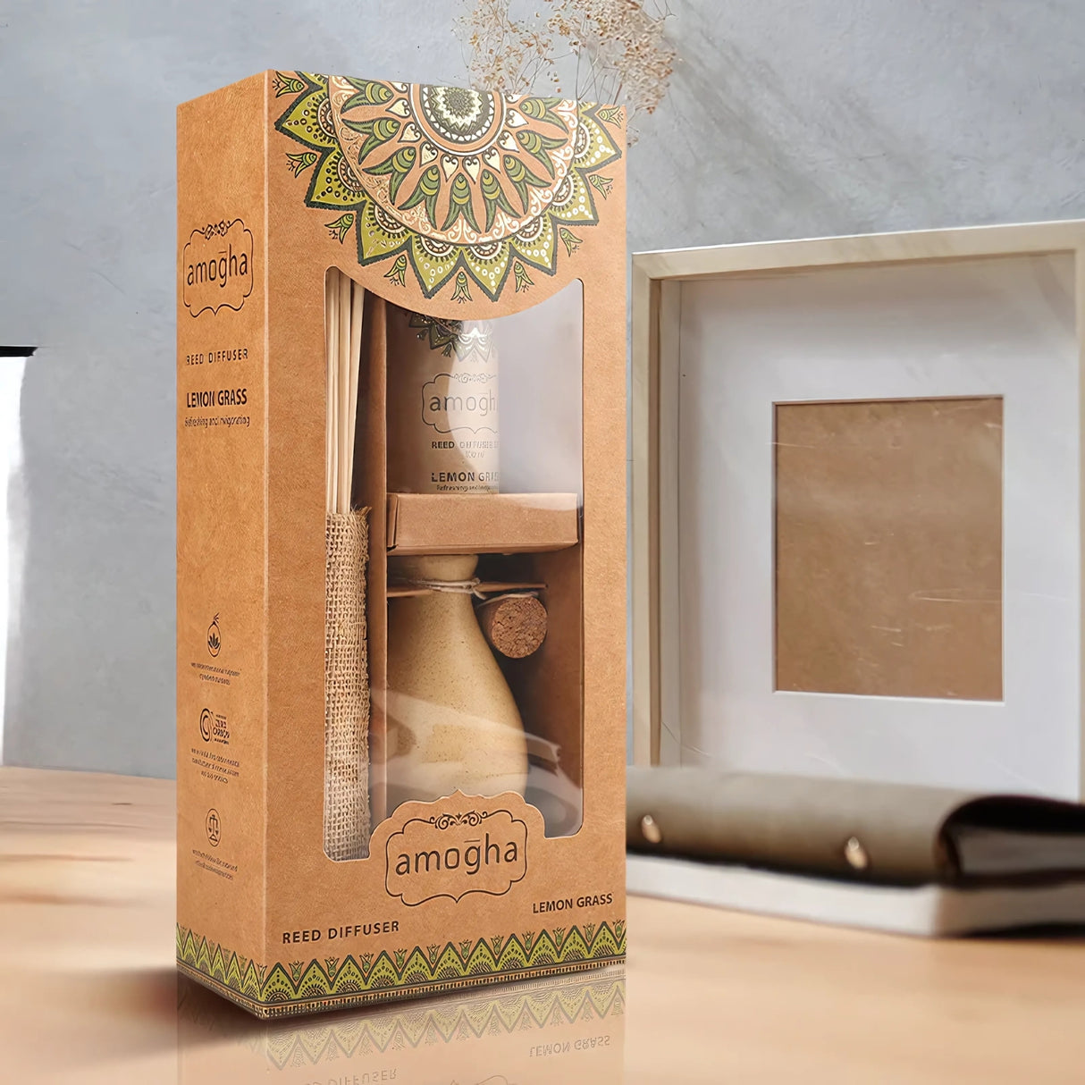 IRIS Amogha Reed  Diffuser Set - Lemongrass