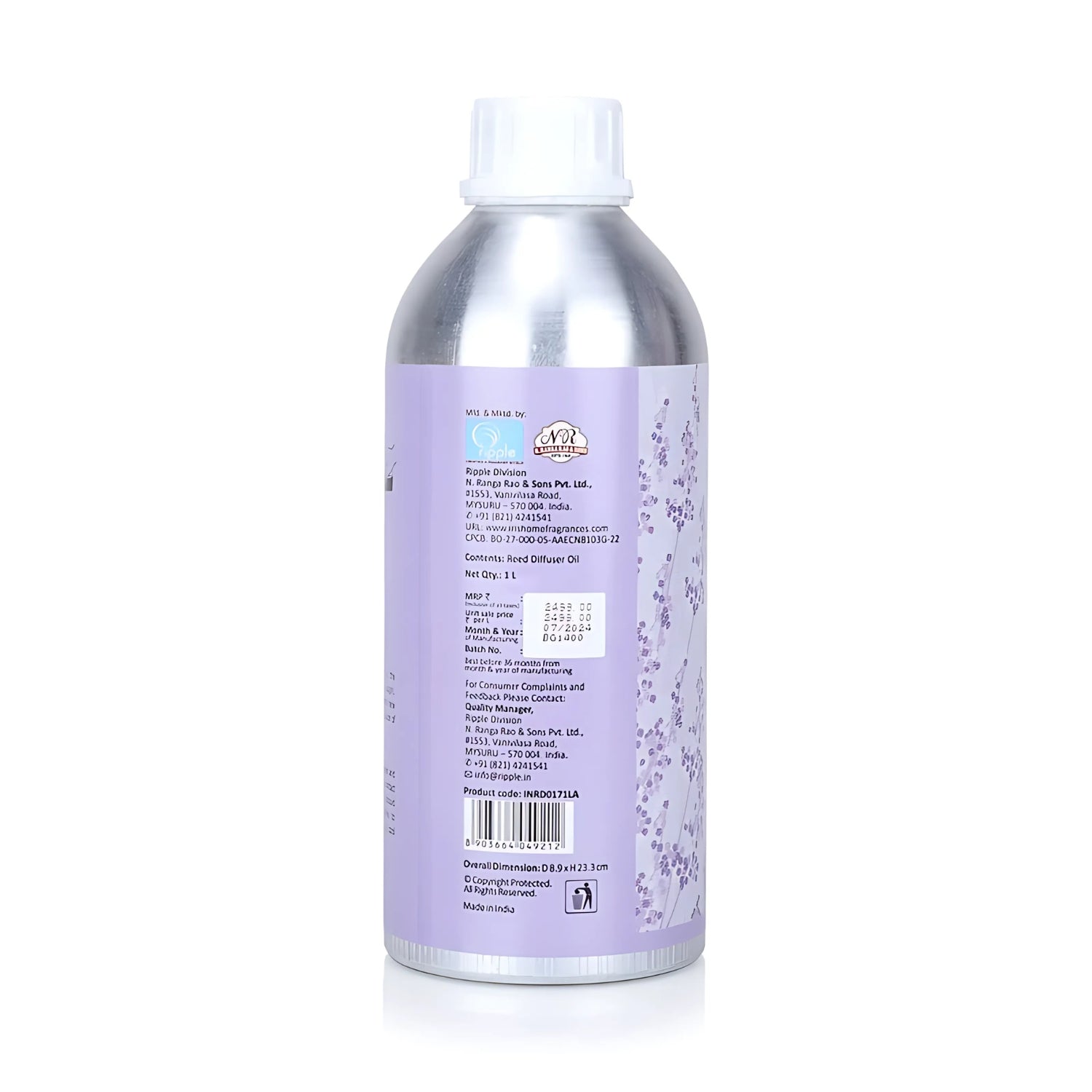 IRIS Reed Diffuser Oil - Lavender - Image 3 - Buy Online at Chera Home Junction Coimbatore