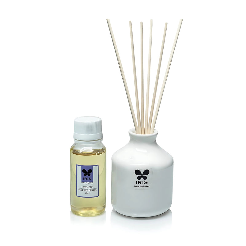 IRIS Reed Diffuser Set -  Lavender