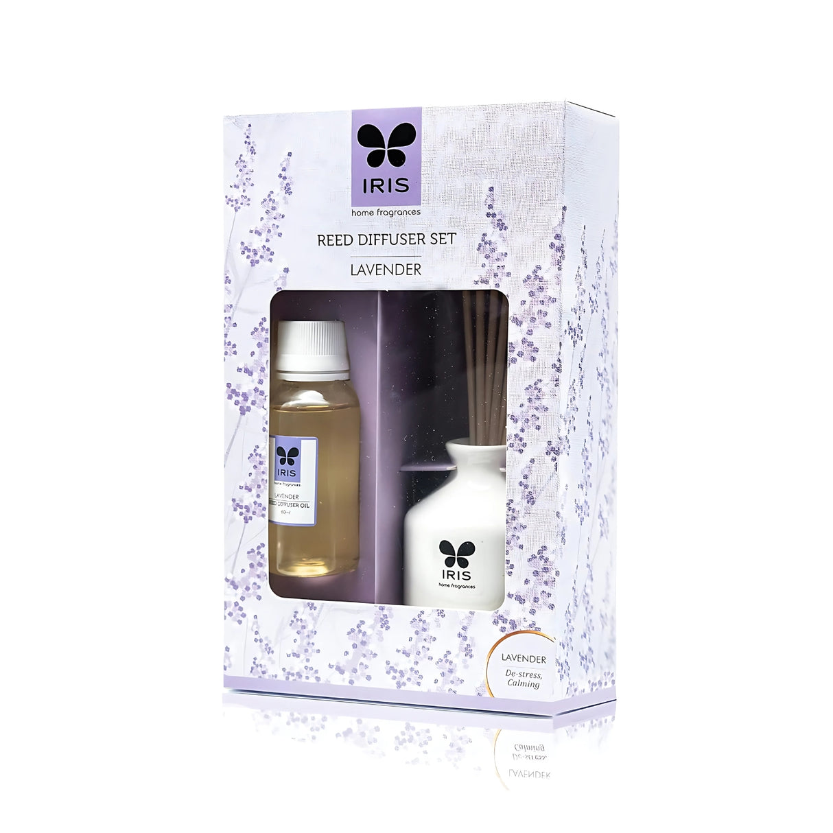 IRIS Reed Diffuser Set -  Lavender
