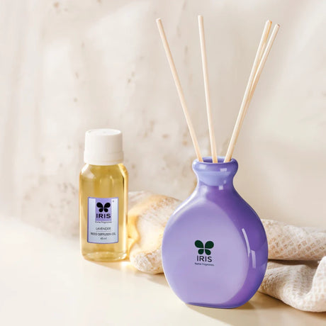 IRIS Reed Diffuser Set -  Lavender