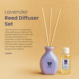 IRIS Reed Diffuser Set -  Lavender