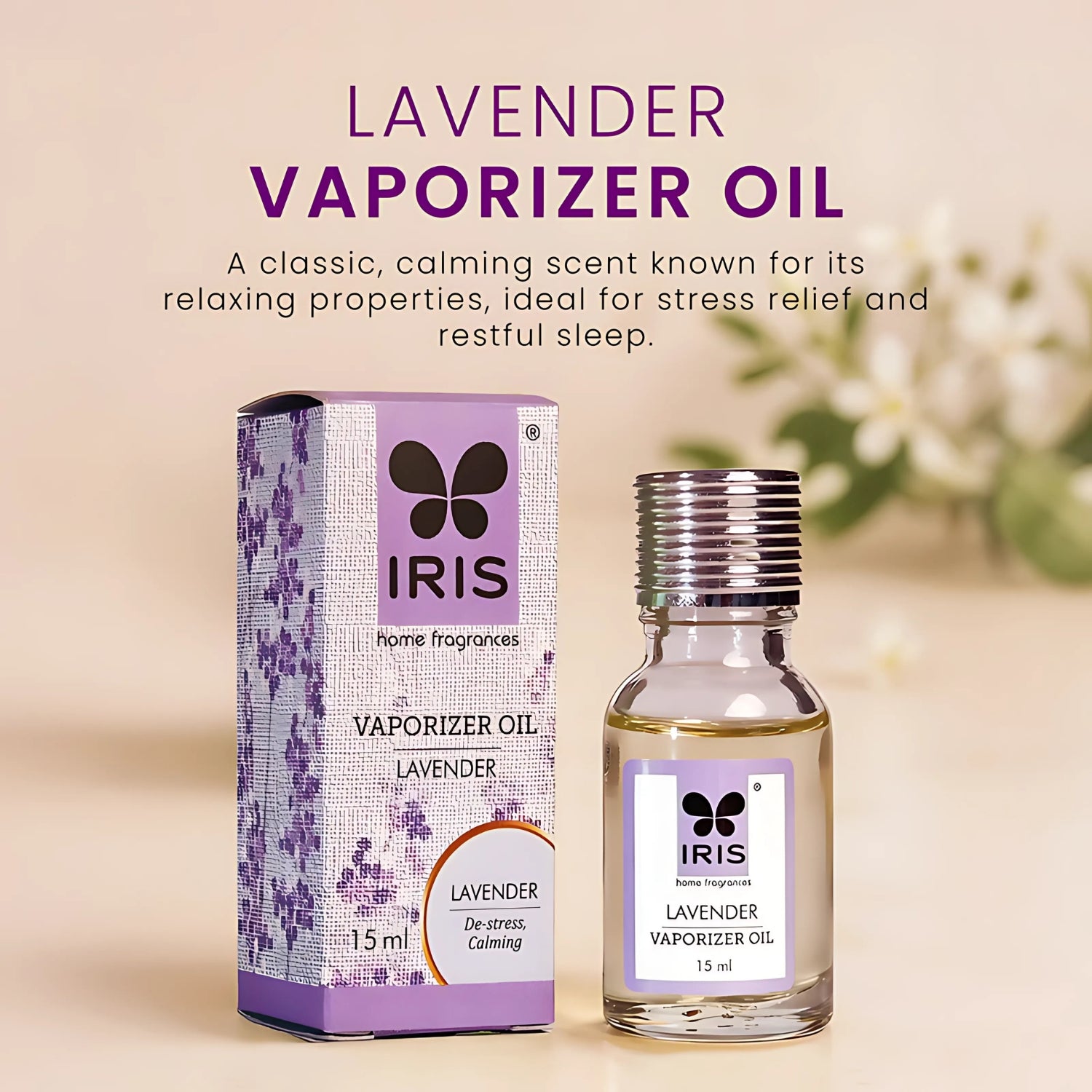 IRIS Vaporizer Oil - Lavender - Image 2 - Buy Online at Chera Home Junction Coimbatore