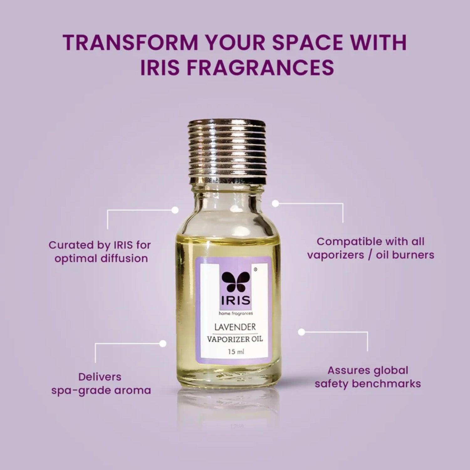 IRIS Vaporizer Oil - Lavender - Image 5 - Buy Online at Chera Home Junction Coimbatore