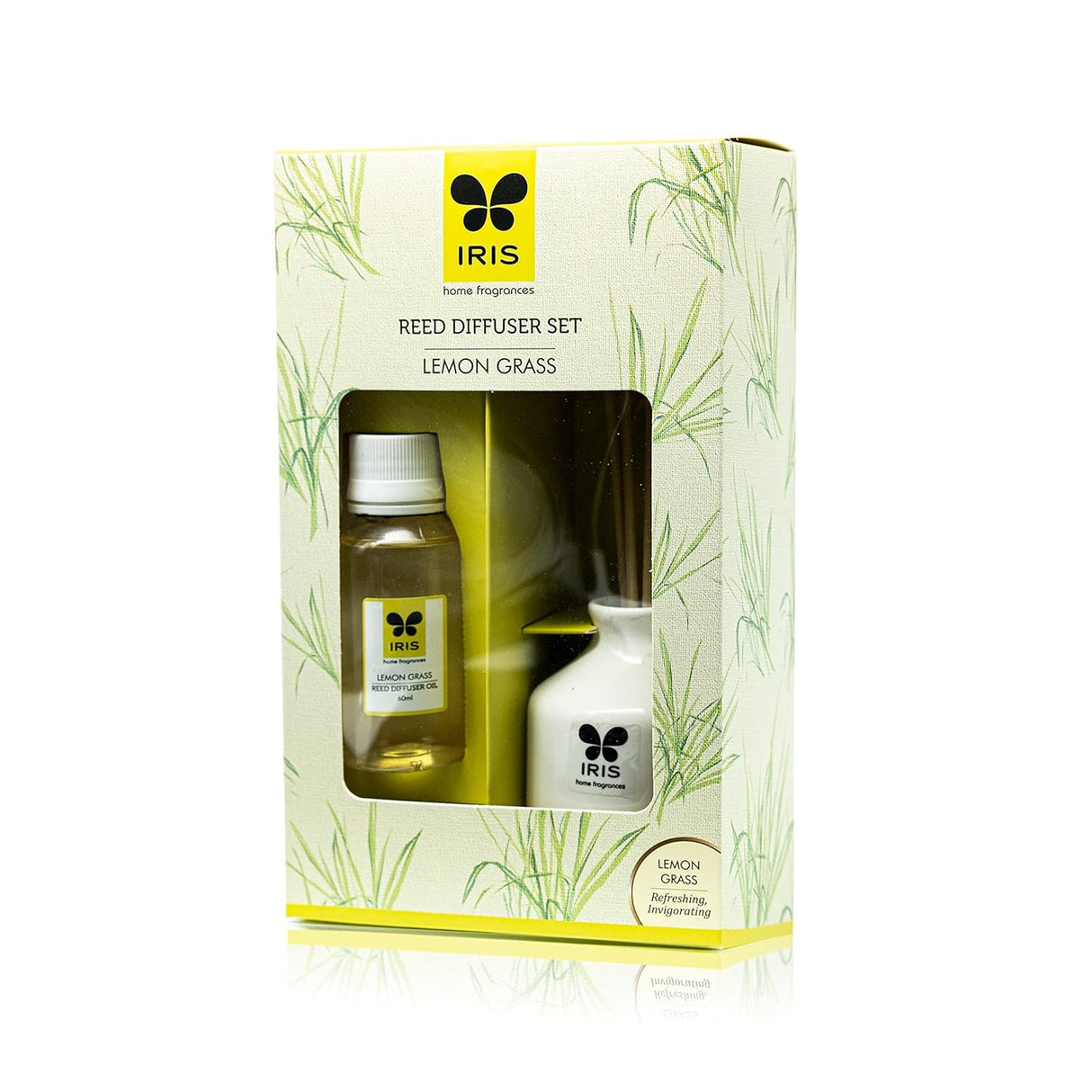 IRIS  Reed Diffuser Set - Lemongrass