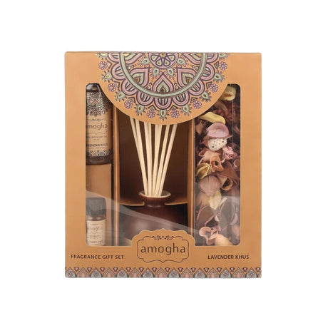 IRIS Amogha Gift Set INFG0314LK-LavenderKhus_Box