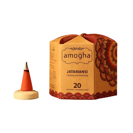 IRIS Amogha Incense Cone-Jatmansi_Front