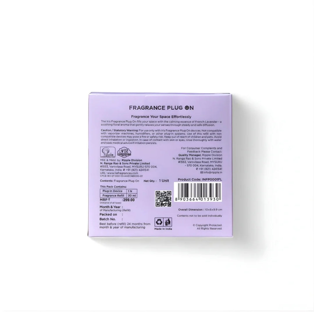 IRIS Electric Plug-French Lavender_Back