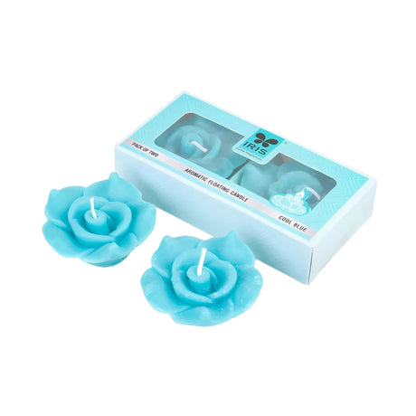 IRIS Floating Candles-Cool Blue_Isometric view
