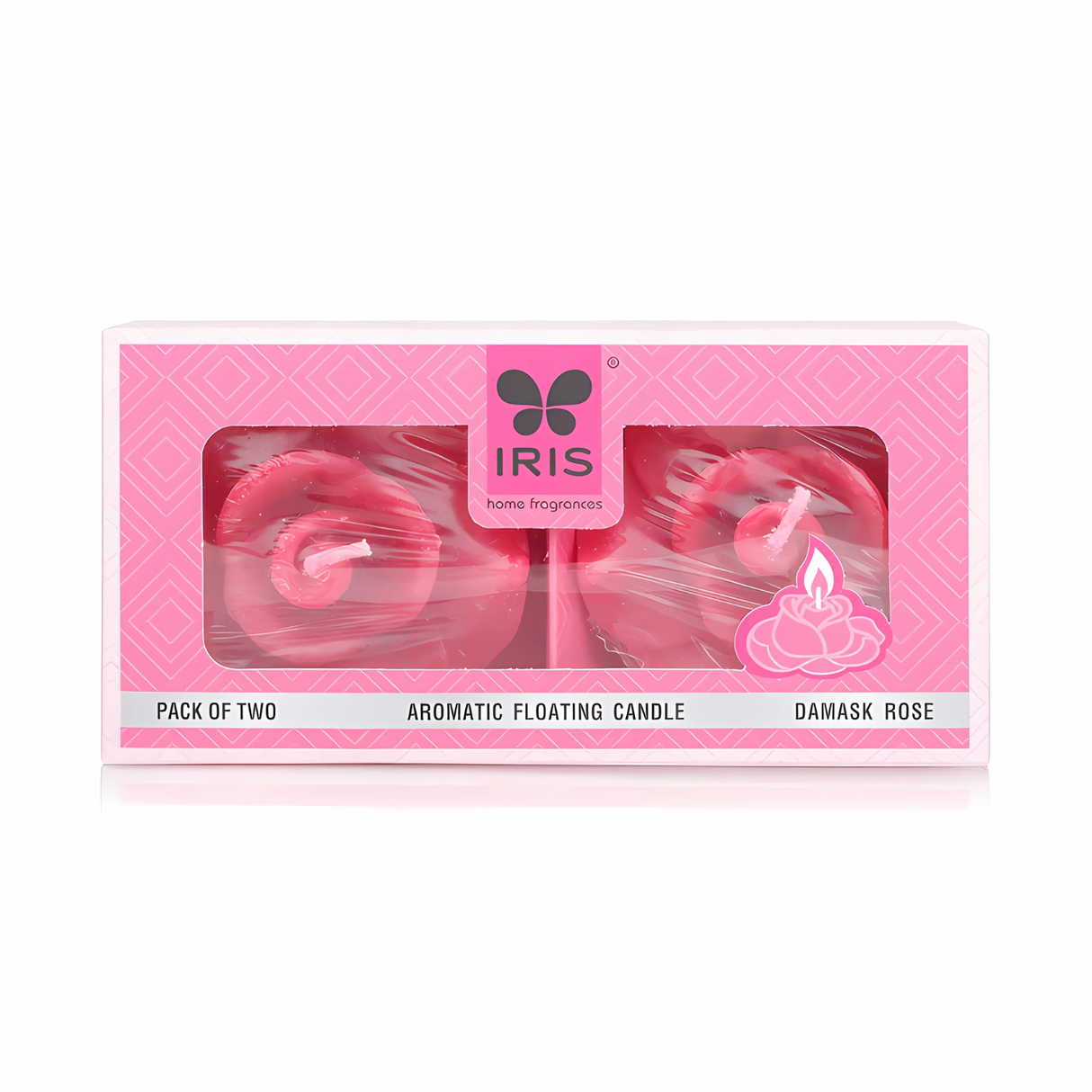 IRIS Floating Candles - Damask Rose_5