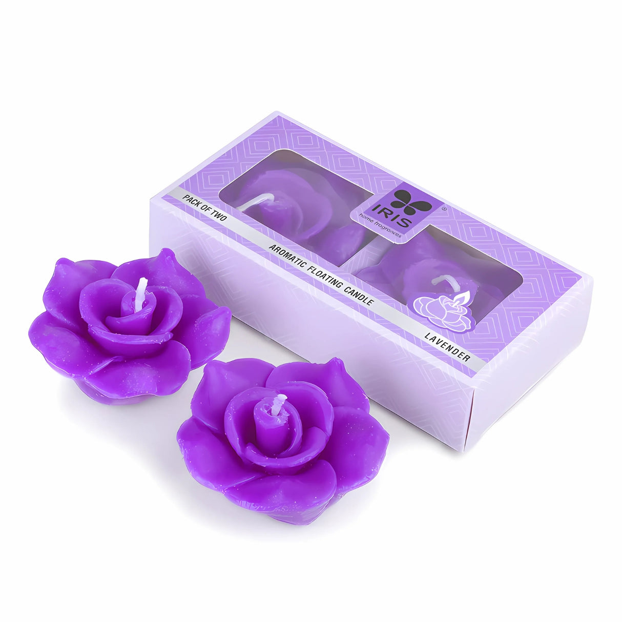 IRIS  Floating Candles - Lavender_1