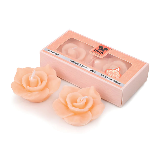 IRIS Floating Candles - Peach Pomegranate_1