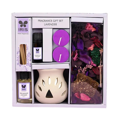 IRIS Fragrance Gift Set-Lavender_Front
