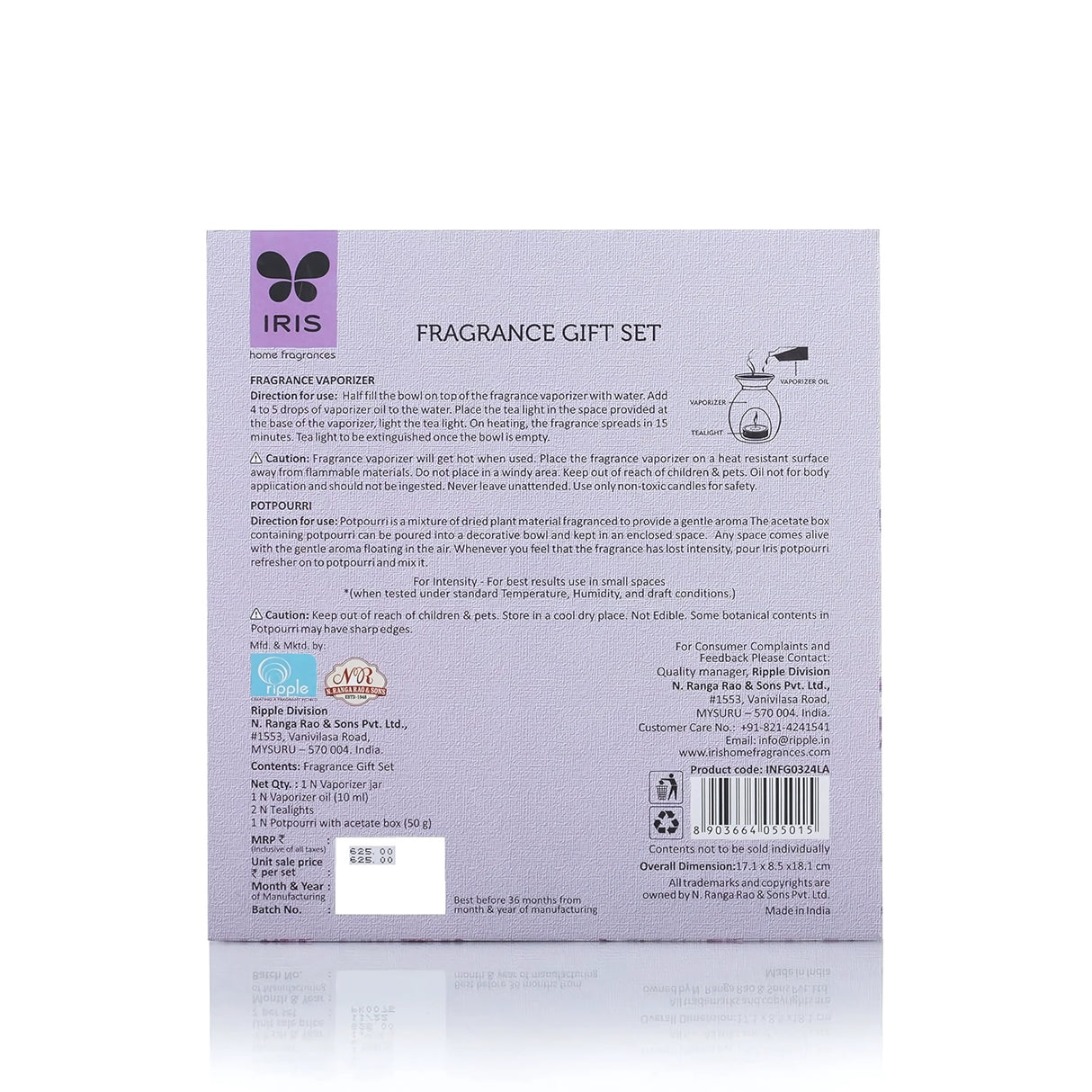 IRIS INFG0324LAFragrance Gift Set -  Lavender 7