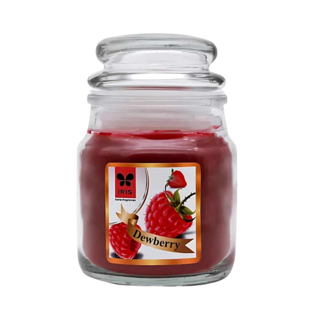 IRIS Jar Candle-Dew Berry_Front