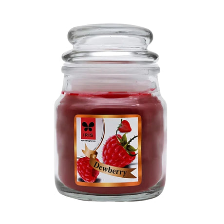 IRIS Jar Candle-Dew Berry_Front
