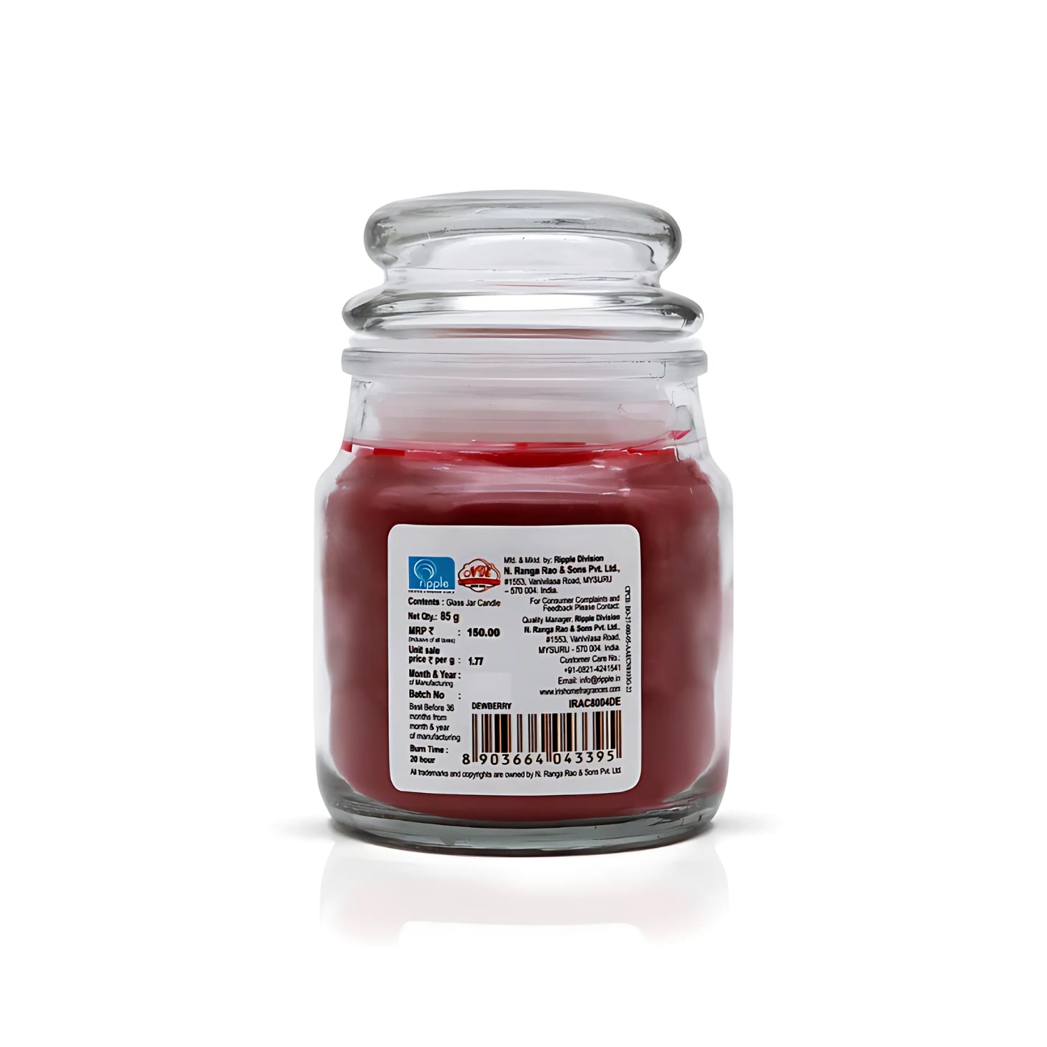 IRIS  Jar Candle - Dew Berry_5