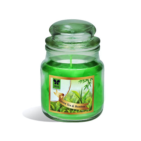 IRIS Jar Candle  - Green Tea and Bamboo_1
