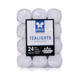 IRIS Pack of 24 Unscented Tea lights - White_1